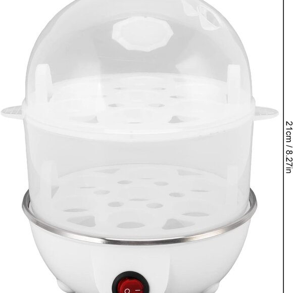 Rapid Electric Egg Cooker 14 Egg Capacity with Measuring Cup(1 Pack) - Picture 4 of 16